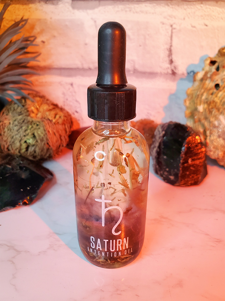 Planetary Ritual Oils Saturn Planetary Oil – Good Ritual Shop