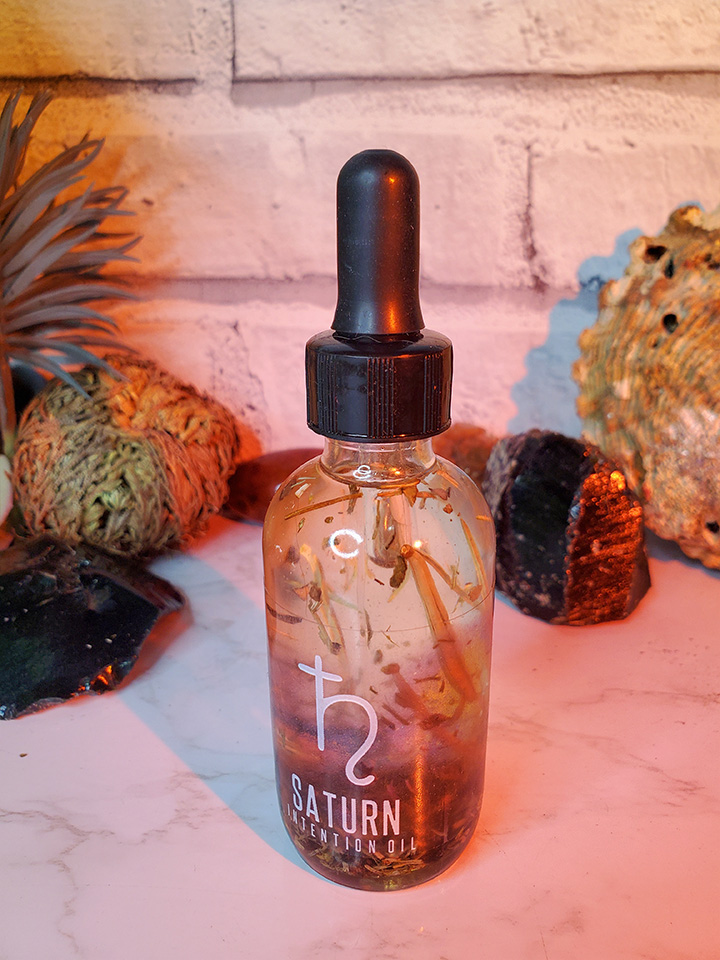 Planetary Ritual Oils Saturn Planetary Oil – Good Ritual Shop
