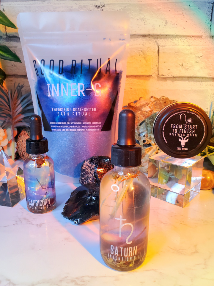 Planetary Ritual Oils Saturn Planetary Oil – Good Ritual Shop